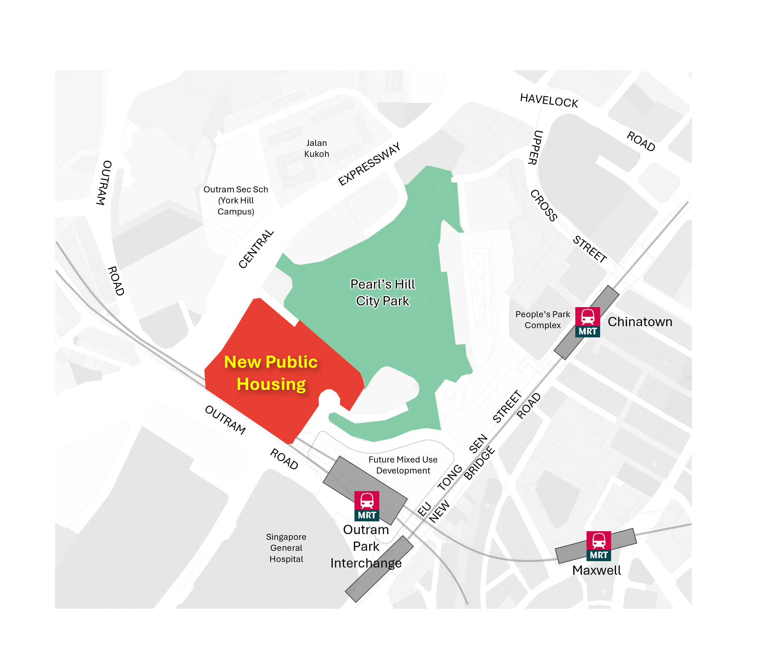 Pearl Hill BTO location map